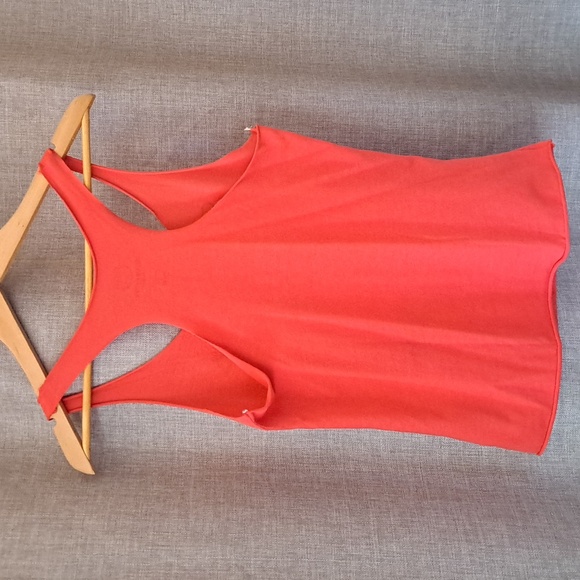 Y2k Sanrio Hello Kitty Eating Watermelon Summer Tank Top Coral Size S racerback - Picture 7 of 11